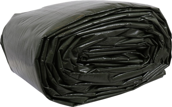 Afbeeldingen van Kelfort Dekzeil groen/blauw 150g/m2  10 x 12 meter