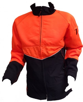 Afbeeldingen van STIcomfort zaagtuniek zwart/oranje