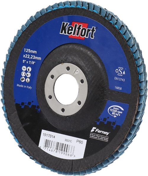 Afbeeldingen van Kelfort lamellenschijf 125mm k60