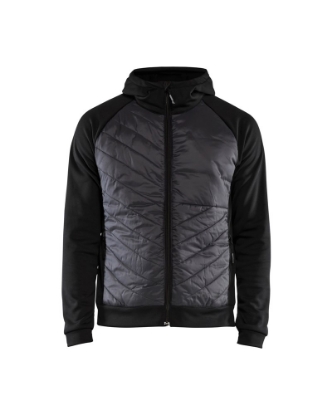 Afbeeldingen van Blåkläder Hybride sweater 3463 zwart/donkergrijs 2XL