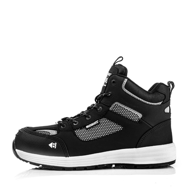 Afbeeldingen van Buckbootz Veiligheidsschoen BAZBK S1P Zwart 40