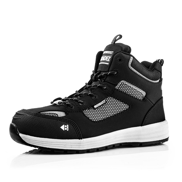 Afbeeldingen van Buckbootz Veiligheidsschoen BAZBK S1P Zwart 40