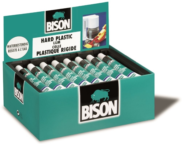 Afbeeldingen van Bison Hard Plastic Lijm Tube 25 ml