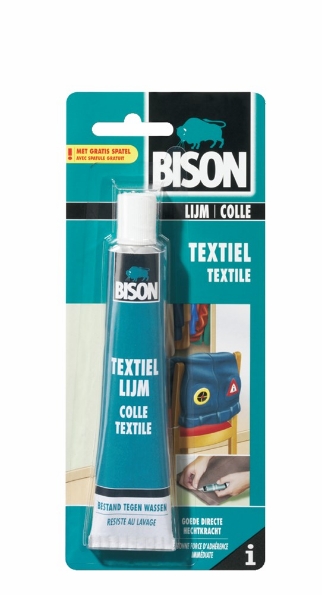 Afbeeldingen van Bison Textiellijm Blister 50 ml