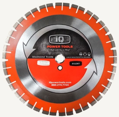 Afbeeldingen van IQ Power Tools diamant zaagblad 356mm