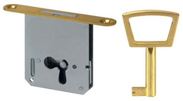 Afbeeldingen van JuNie® Meubelslot insteek 1732 30mm ls