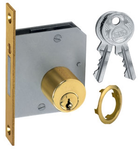 Afbeeldingen van JuNie® Meubelslot insteek cilinder 2863 25mm