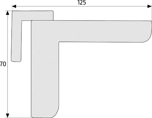Afbeeldingen van ABUS Deursluiter wit 2603W