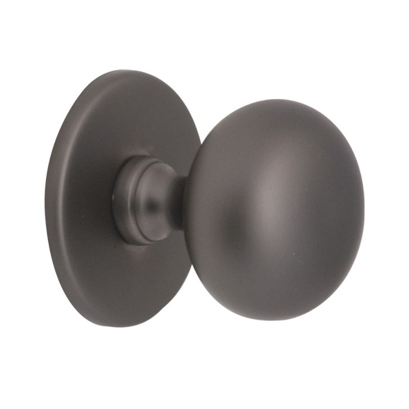 Afbeeldingen van Mariani Voordeurknop Iris PVD Grafiet