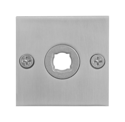Afbeeldingen van GPF bouwbeslag Rozet, vierkant plat RVS geborsteld 1100.08