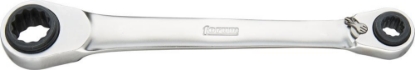 Afbeeldingen van FORUM Quadro-ringratelsleutel 10x13/17x19mm