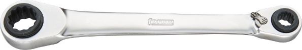 Afbeeldingen van FORUM Quadro-ringratelsleutel 10x13/17x19mm