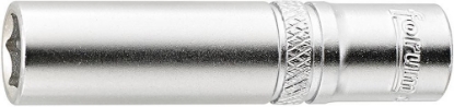 Afbeeldingen van FORUM Dopsleutel 1/4", lang, zeskant metrisch 10mm