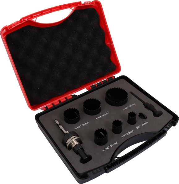 Afbeeldingen van Kelfort Gatzaagset loodgieter 9 delig