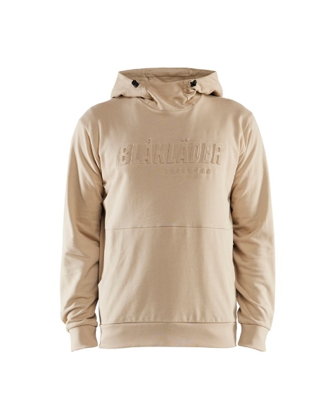 Afbeeldingen van Blåkläder Hoodie 3D 3530 Zand M