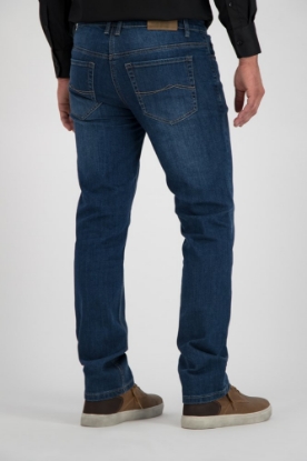 Afbeeldingen van 247 Jeans Heren Jeans Palm S04 midden Blauw W36L36