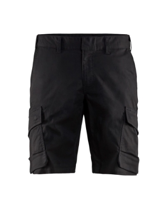 Afbeeldingen van Blåkläder Industrie short met stretch 1446 Zwart C44