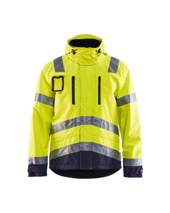 Afbeeldingen van Blåkläder Jack. Ongevoerd High Vis 4837 geel/blauw XL