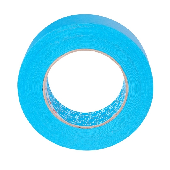 Afbeeldingen van 3M™ Maskeer Tape 3434 blauw 38mm x 50m