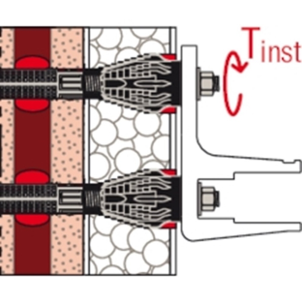 Afbeeldingen van fischer Thermische afstandsmontage Thermax M12