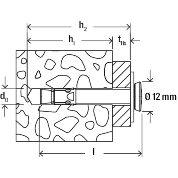 Afbeeldingen van fischer Nagelanker FNA II 6x25h