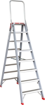 Afbeeldingen van Kelfort Trap dubbel oploopbaar 8 treden