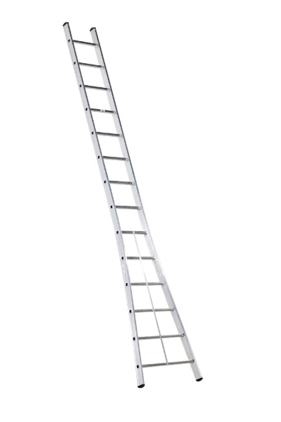 Afbeeldingen van Altrex Aluminium ladder - 1-delige enkele ladder Kibo  KEU 1 x 14