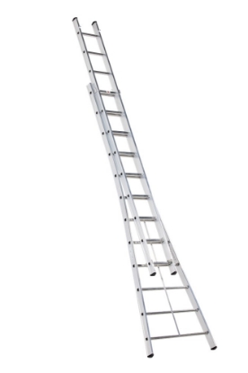 Afbeeldingen van Altrex Aluminium ladder - 2-delige opsteekladder Kibo KOU 2 x 12
