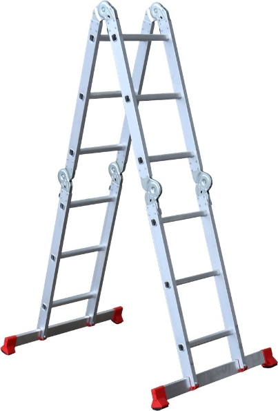Afbeeldingen van Kelfort vouwladder met platform