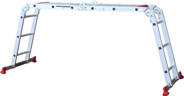 Afbeeldingen van Kelfort vouwladder met platform