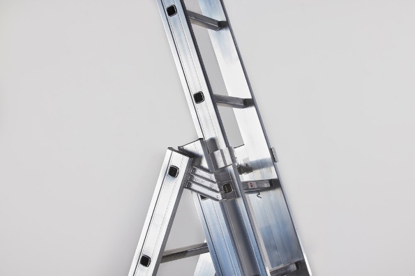 Afbeeldingen van Altrex Aluminium ladder - 3-delige reformladder Kibo KRU 3 x 8