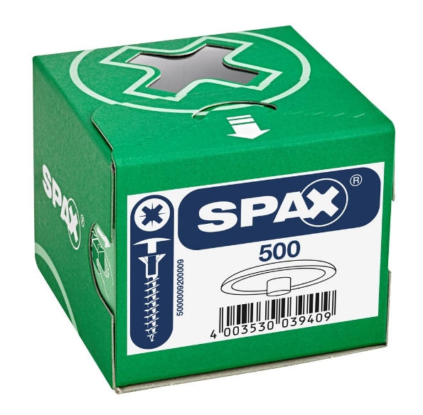 Afbeeldingen van SPAX Afdekkapje wit