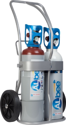 Afbeeldingen van Albee Flame Duo autogeen set 11 liter