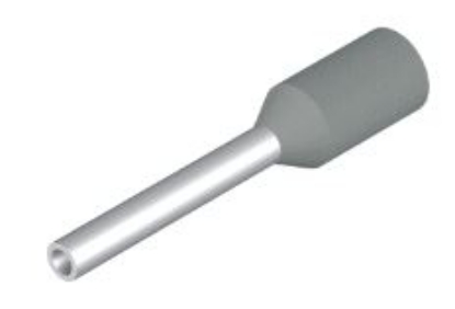 Afbeeldingen van Weidmüller adereindhuls grijs 0.14 mm² (500)
