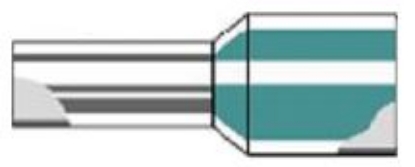 Afbeeldingen van Weidmüller adereindhuls rood 1mm² (100)
