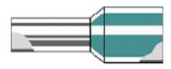 Afbeeldingen van Weidmüller adereindhuls blauw 2.5mm²  (500)