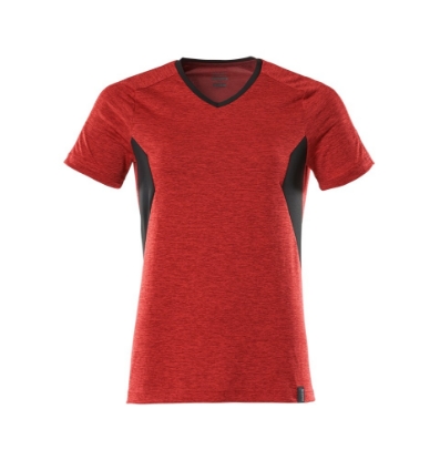 Afbeeldingen van MASCOT® Dames T-shirt 18092 accelerate rood/zwart XS