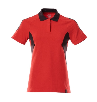 Afbeeldingen van MASCOT® Dames Poloshirt 18393 accelerate rood/zwart 2XL