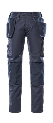 Afbeeldingen van MASCOT® Broek met spijkerzakken 17731 donker marine 82C60