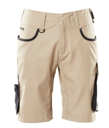 Afbeeldingen van MASCOT® Shorts 18349 licht khaki/zwart C58