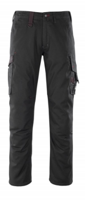 Afbeeldingen van MASCOT® Broek met dijbeenzakken 07279 rhodos zwart 82C64