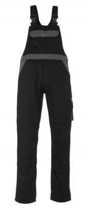 Afbeeldingen van MASCOT® Amerikaanse overall met kniezakken 00969 zwart/antraciet 42