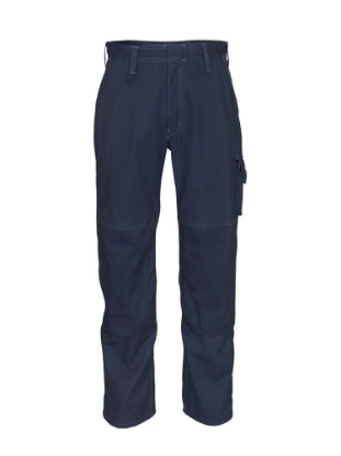 Afbeeldingen van MASCOT® Broek met kniezakken 10579 Marine blauw 42
