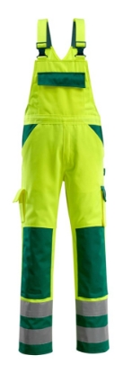 Afbeeldingen van MASCOT® Amerikaanse overall met kniezakken 07169 fluor Geel/Groen 60