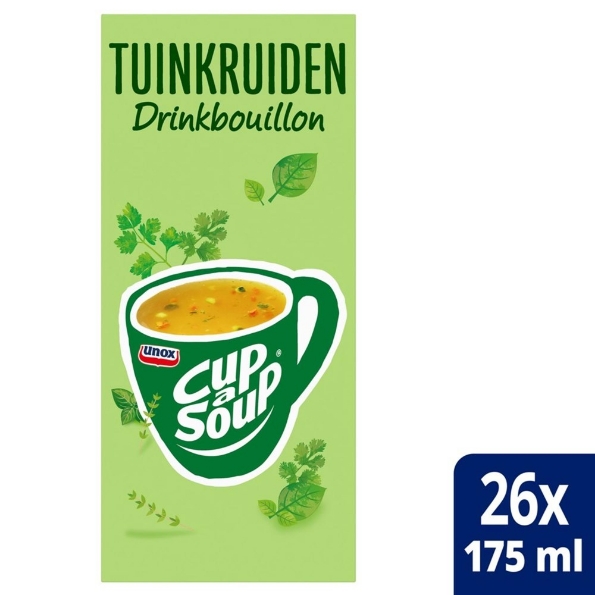 Afbeeldingen van Cup a Soup UNOX Drinkbouillon Tuinkruiden