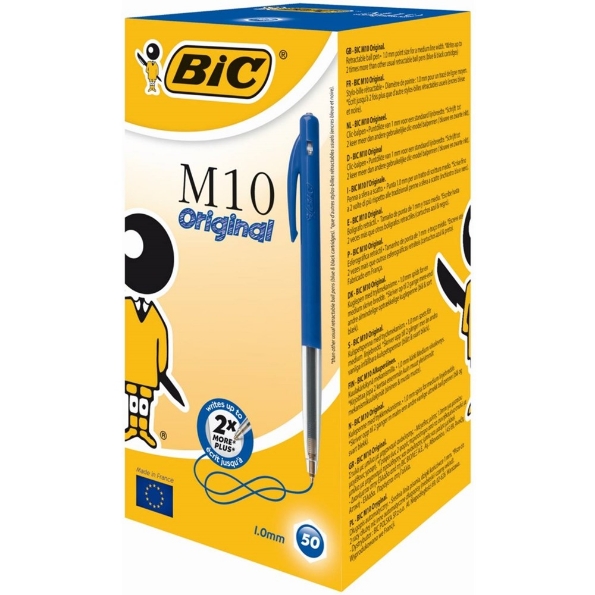 Afbeeldingen van BIC Pen M10 blauw