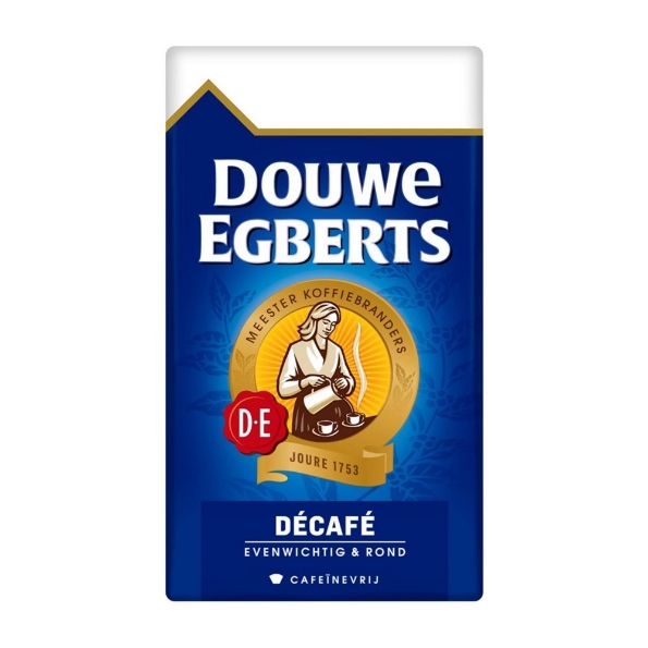 Afbeeldingen van Douwe Egberts Filterkoffie 250 gram decafe 