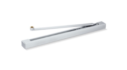 Afbeeldingen van GEZE Elektromechanische vastzetglijrail + arm TS3000V-E / TS5000-E zilverkleurig