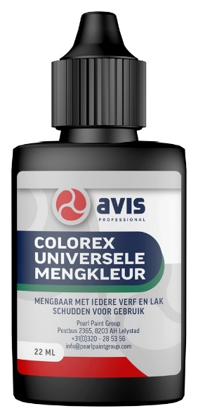 Afbeeldingen van AVIS COLOREX Colorex Kleurpasta zwart 25ml