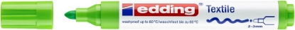 Afbeeldingen van Edding viltstift 4500, 2 - 3 mm, 1086011, t.b.v. textiel, rond, lichtgroen